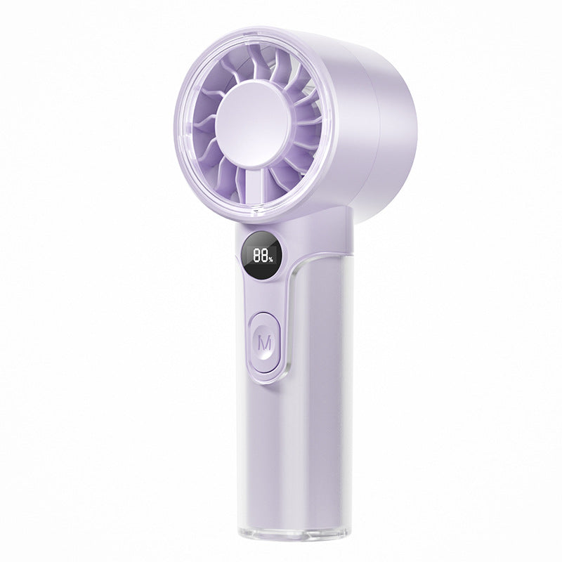 Damen Tragbarer Mini USB-Ventilator mit variabler Geschwindigkeitsregelung Karnz