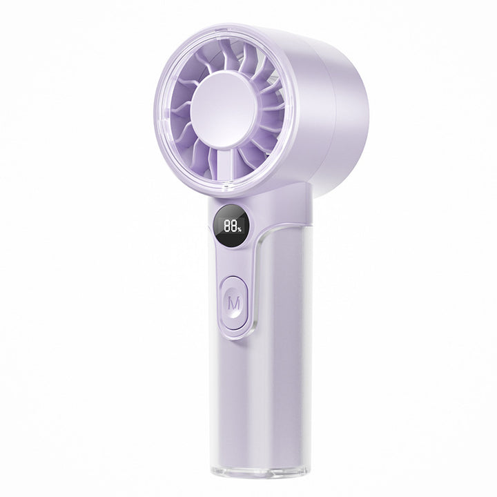 Damen Tragbarer Mini USB-Ventilator mit variabler Geschwindigkeitsregelung Karnz