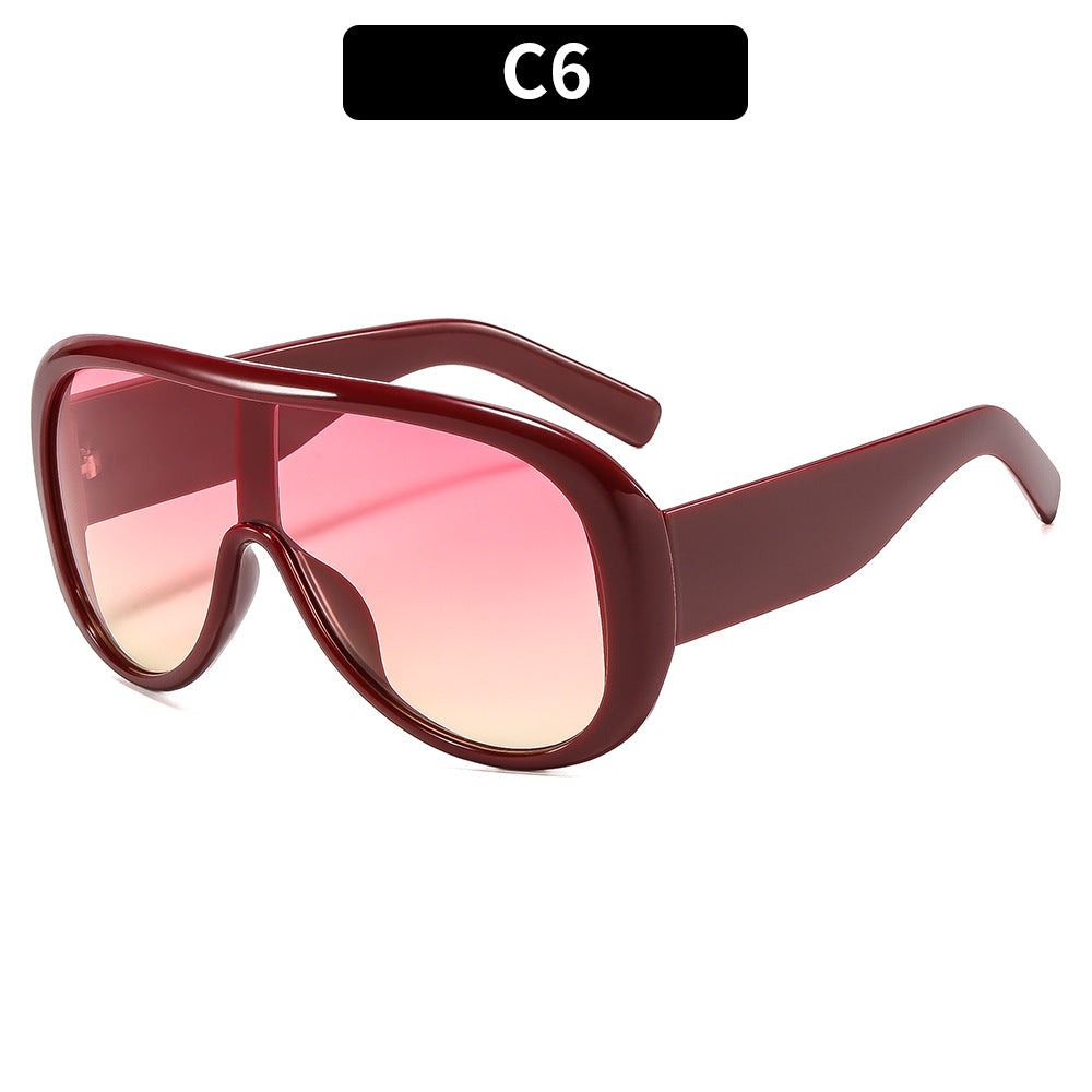 Übergroße Schutz-Sportsonnenbrille