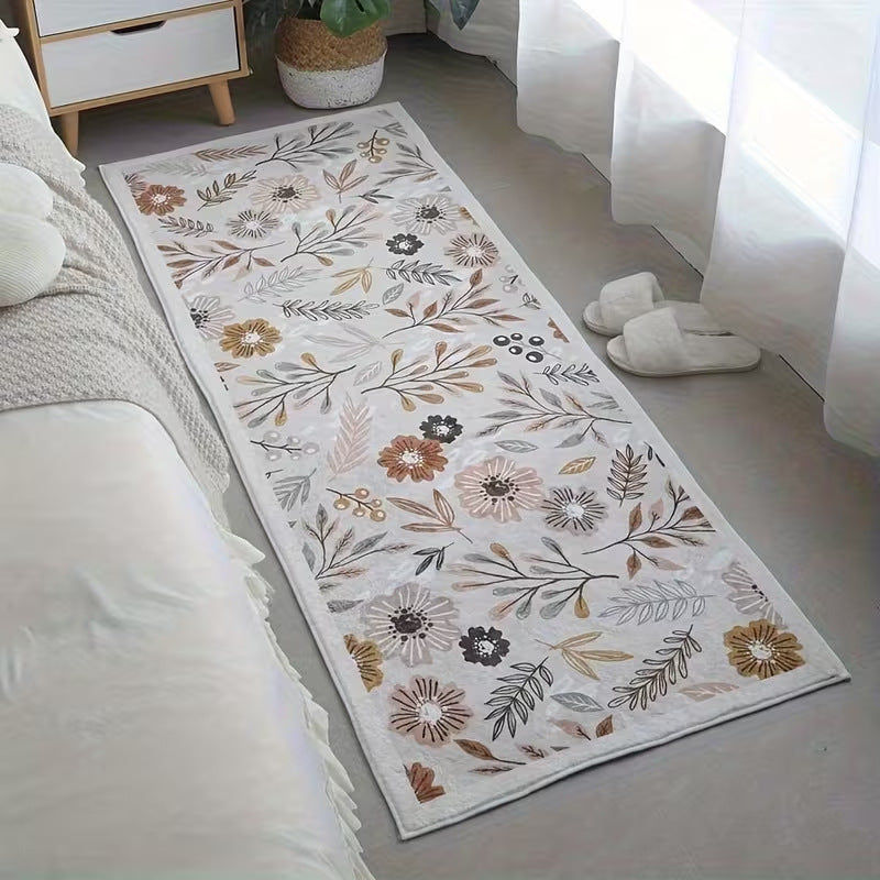 Geometrisch gemusterter Läuferteppich