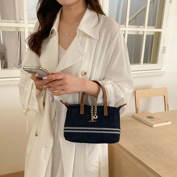 Stylische Denim Tragetasche