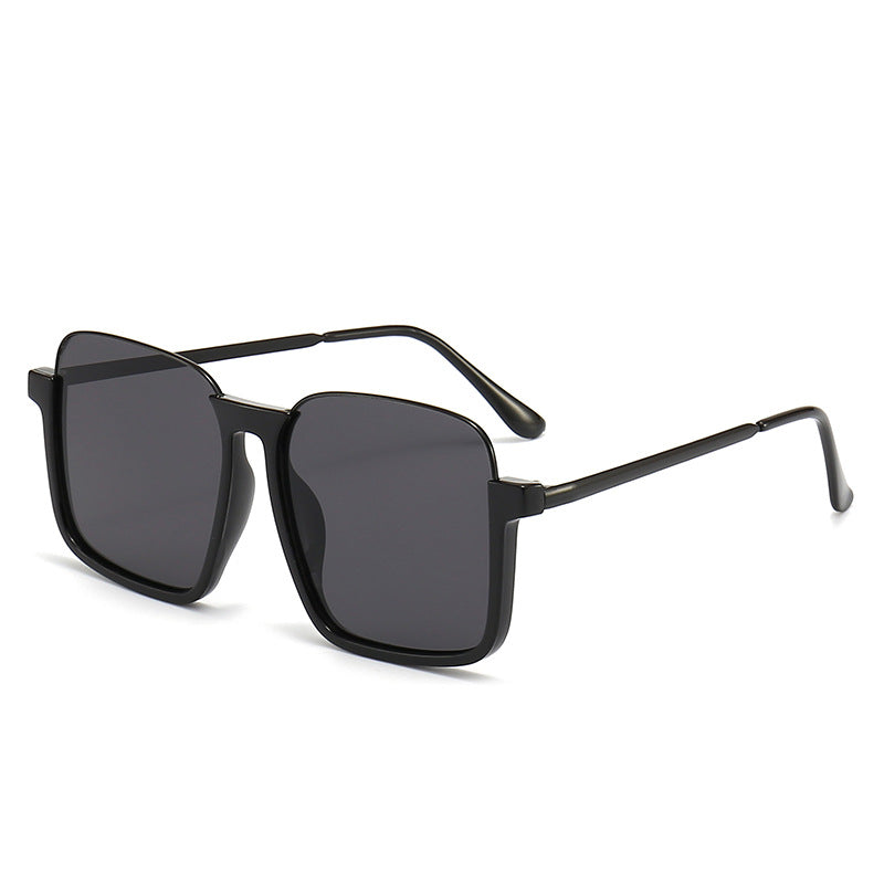 Moderne geometrische Rahmensonnenbrille