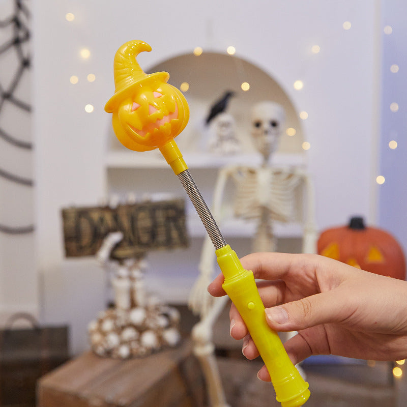 Kreative Halloween Deko-Kerze mit Kürbis-Motiv Karnz