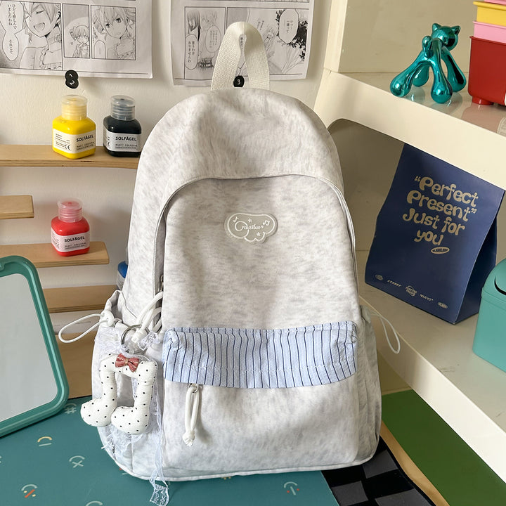 Stylische lässige Kordelzug-Rucksack Karnz