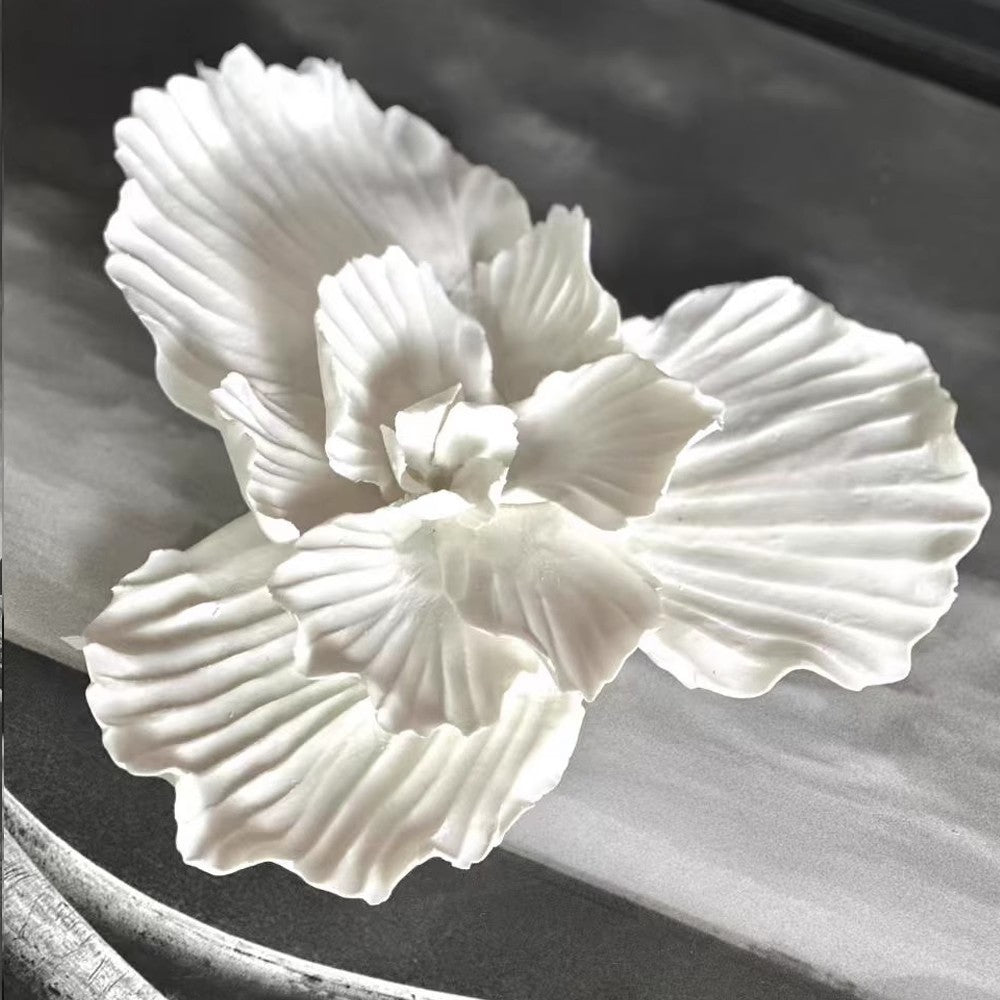Elegante dekorative Blumen Skulptur