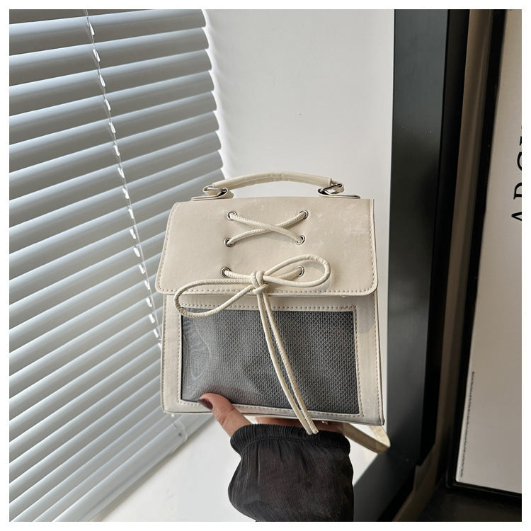 Chic Strukturierter Rucksack Karnz