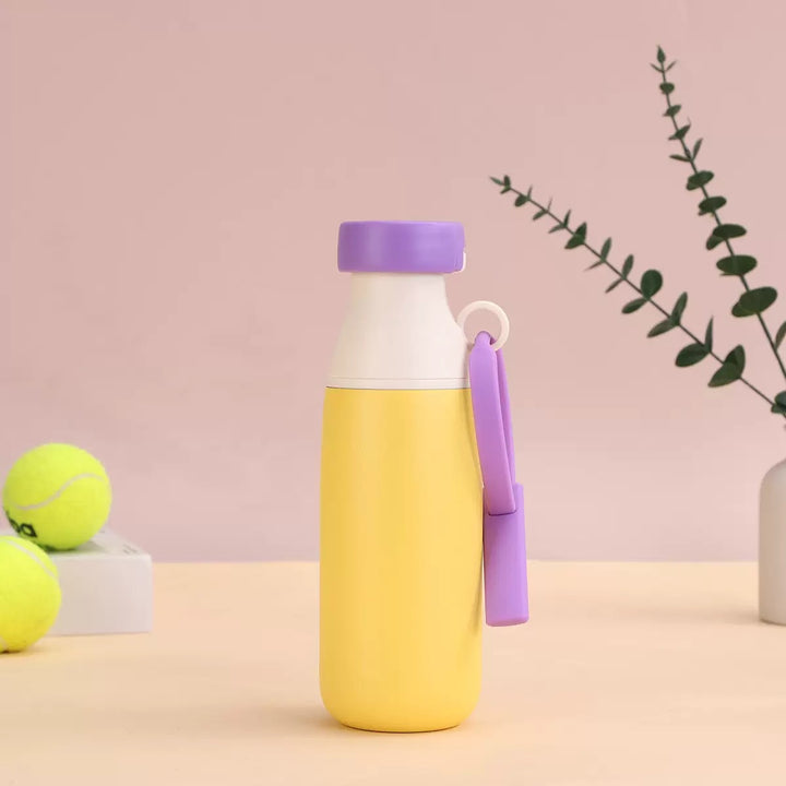Damen Isolierte Sporttrinkflasche mit praktischem Trageband Karnz