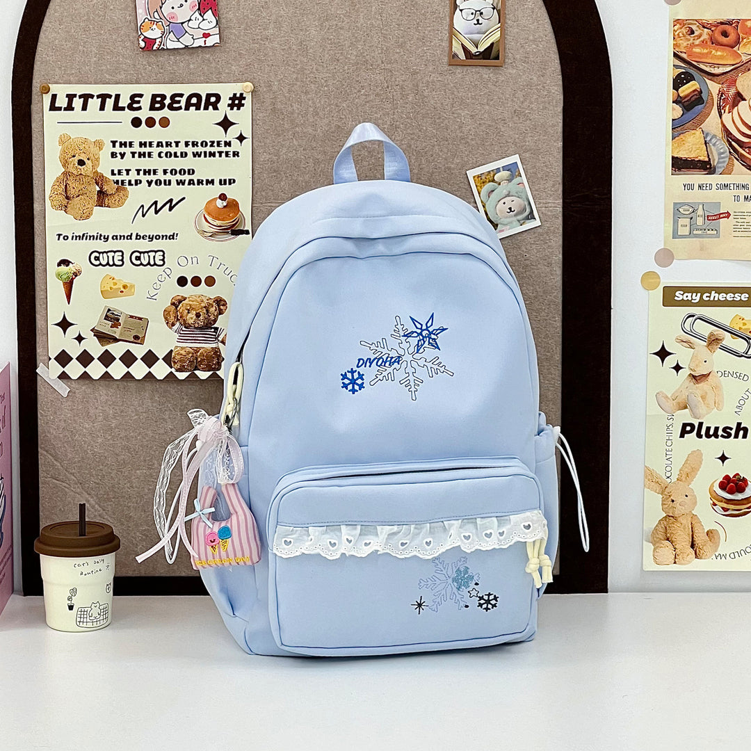 Stylische Bestickte Lässige Rucksack Karnz