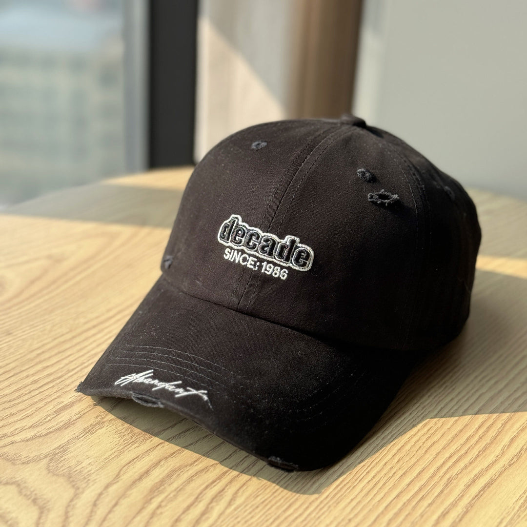 Vintage-inspirierte bestickte Baseballmütze