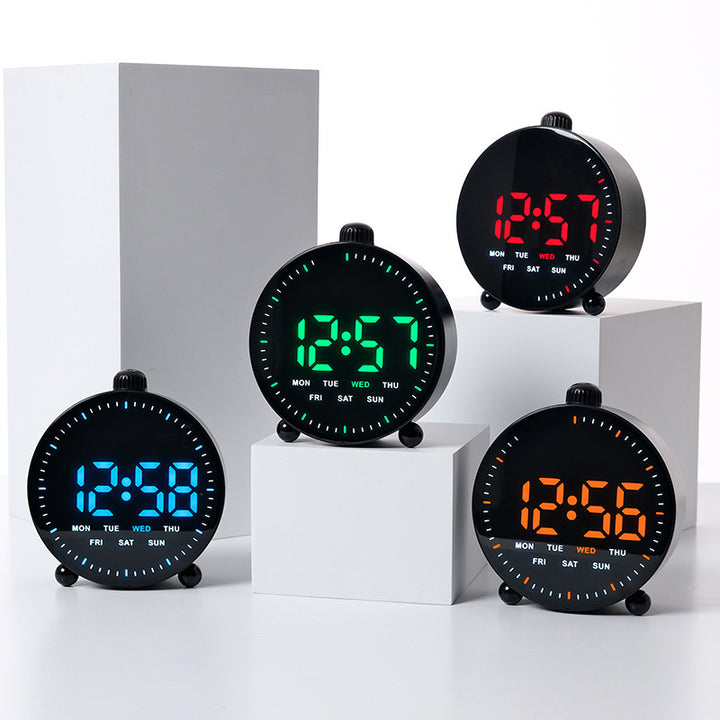 Digitaler Tischwecker mit Led-Anzeige und Datum Karnz