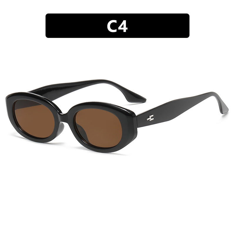 Damen modische Sonnenbrille im stilvollen Retro-Design Karnz