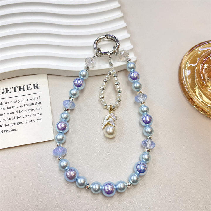 Elegante Perlenbesetzte Charm-Halskette Karnz