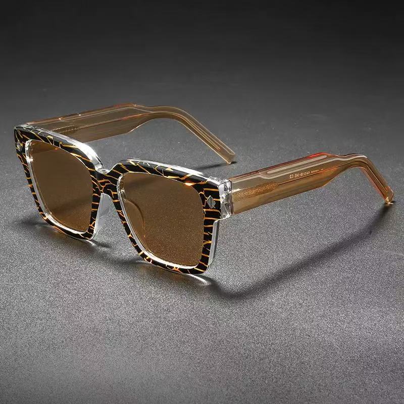 Damen Stylische Sonnenbrille mit markanter quadratischer Fassung Karnz