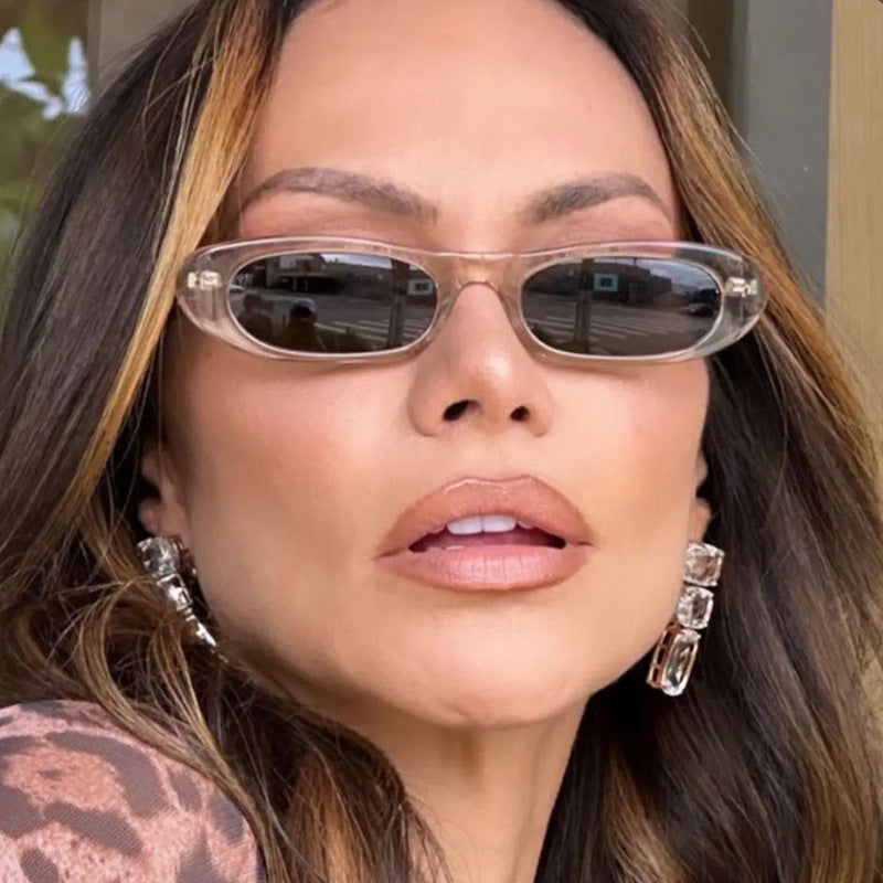 Damen modische Cat-Eye Sonnenbrille mit UV-Schutz und zeitgemäßem Design Karnz