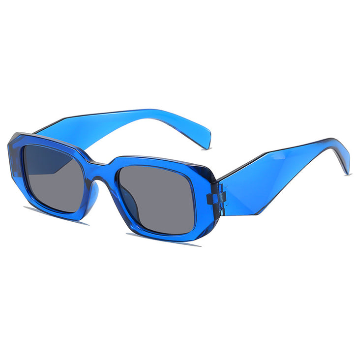 Bold Leopard Print Übergroße Sonnenbrille Karnz