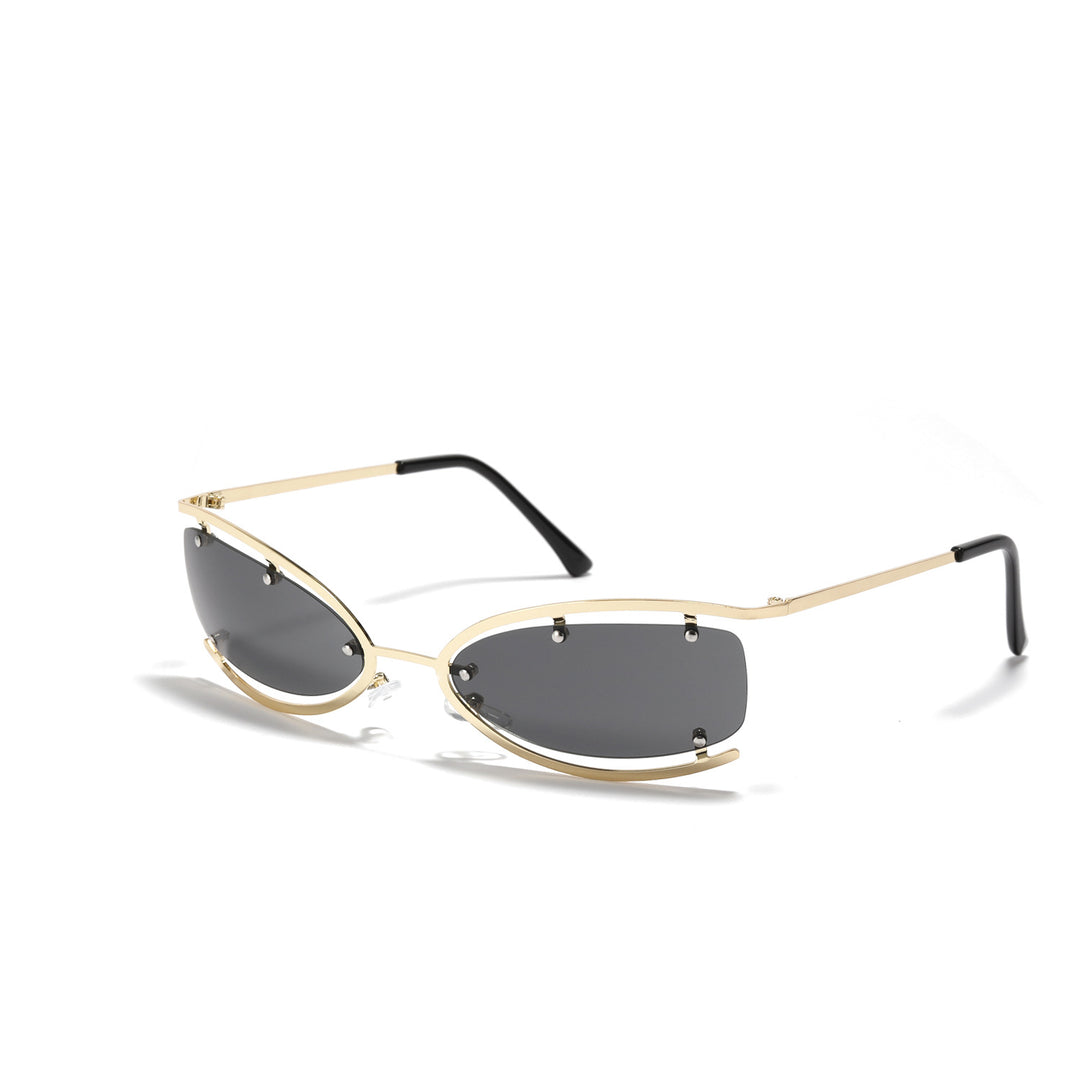 Damen modische Sonnenbrille mit einzigartiger Rahmenkonstruktion Karnz