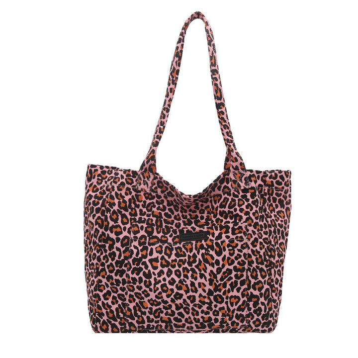 Umweltfreundliche wiederverwendbare Leopardentierdruck-Tasche Karnz