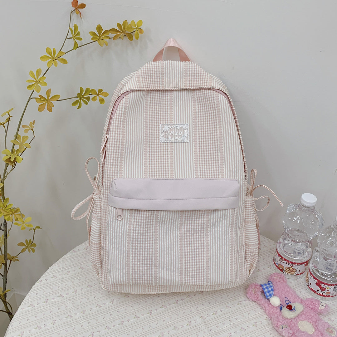 Süßes Karodesign-Rucksack Karnz