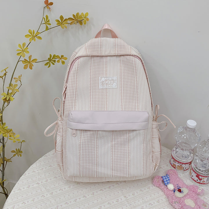 Süßes Karodesign-Rucksack Karnz