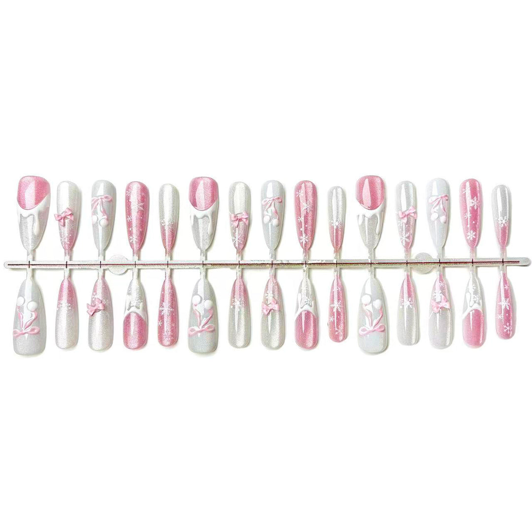 Saisonales Press-On Nail Art Set