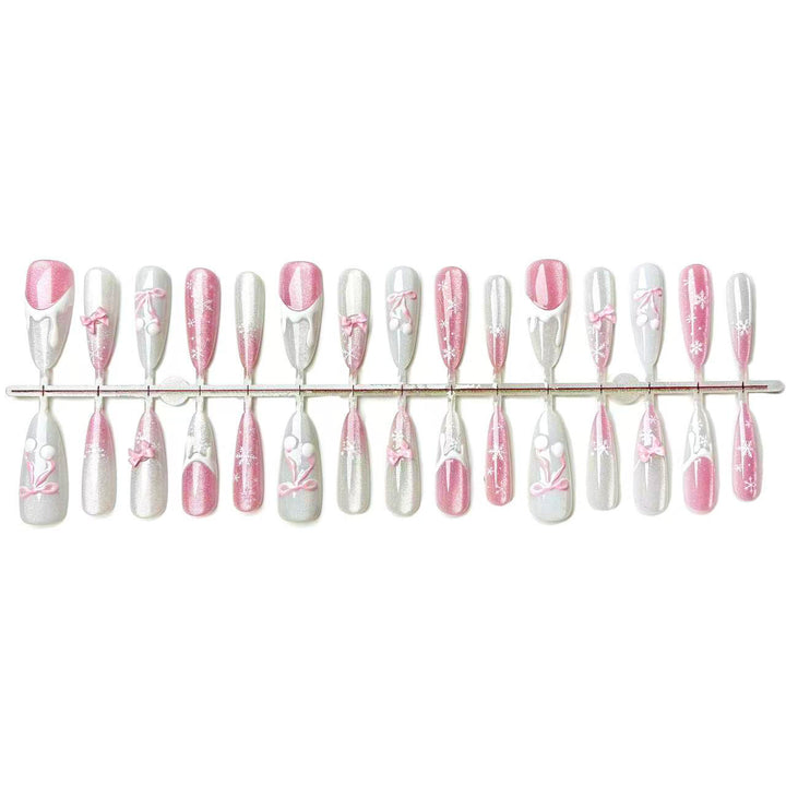 Saisonales Press-On Nail Art Set
