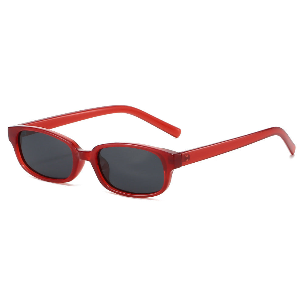 Retro-inspirierte rechteckige Sonnenbrille Karnz