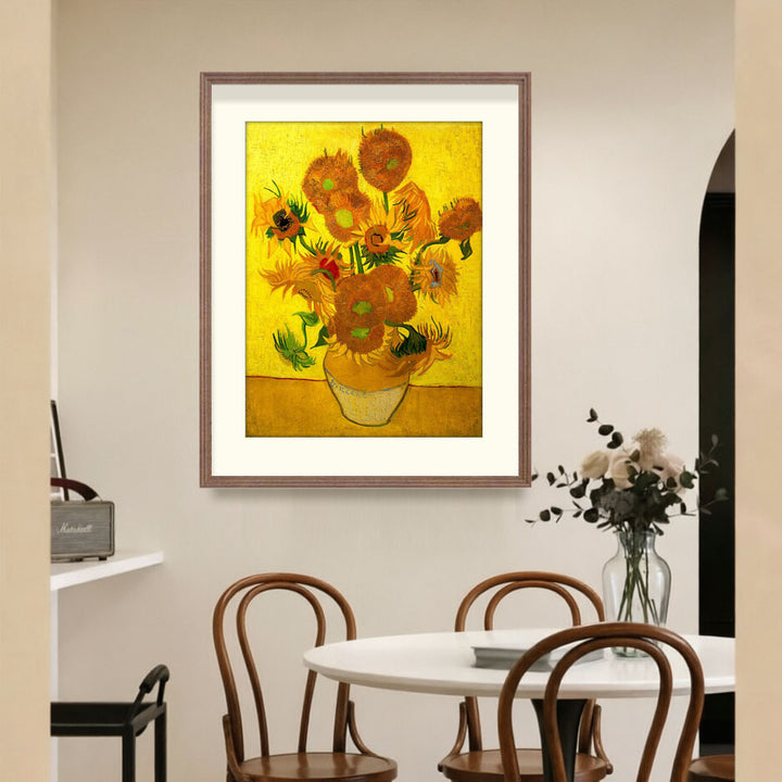 Gerahmte Florale Stilleben Wanddekoration