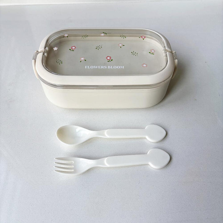 Blumenmuster Bento-Lunchbox