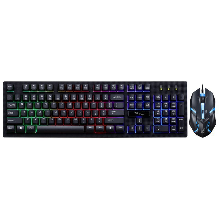 RGB Mechanische Tastatur und Gaming-Maus Combo Karnz