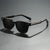Damen modische Sonnenbrille im eleganten Retro-Design Karnz
