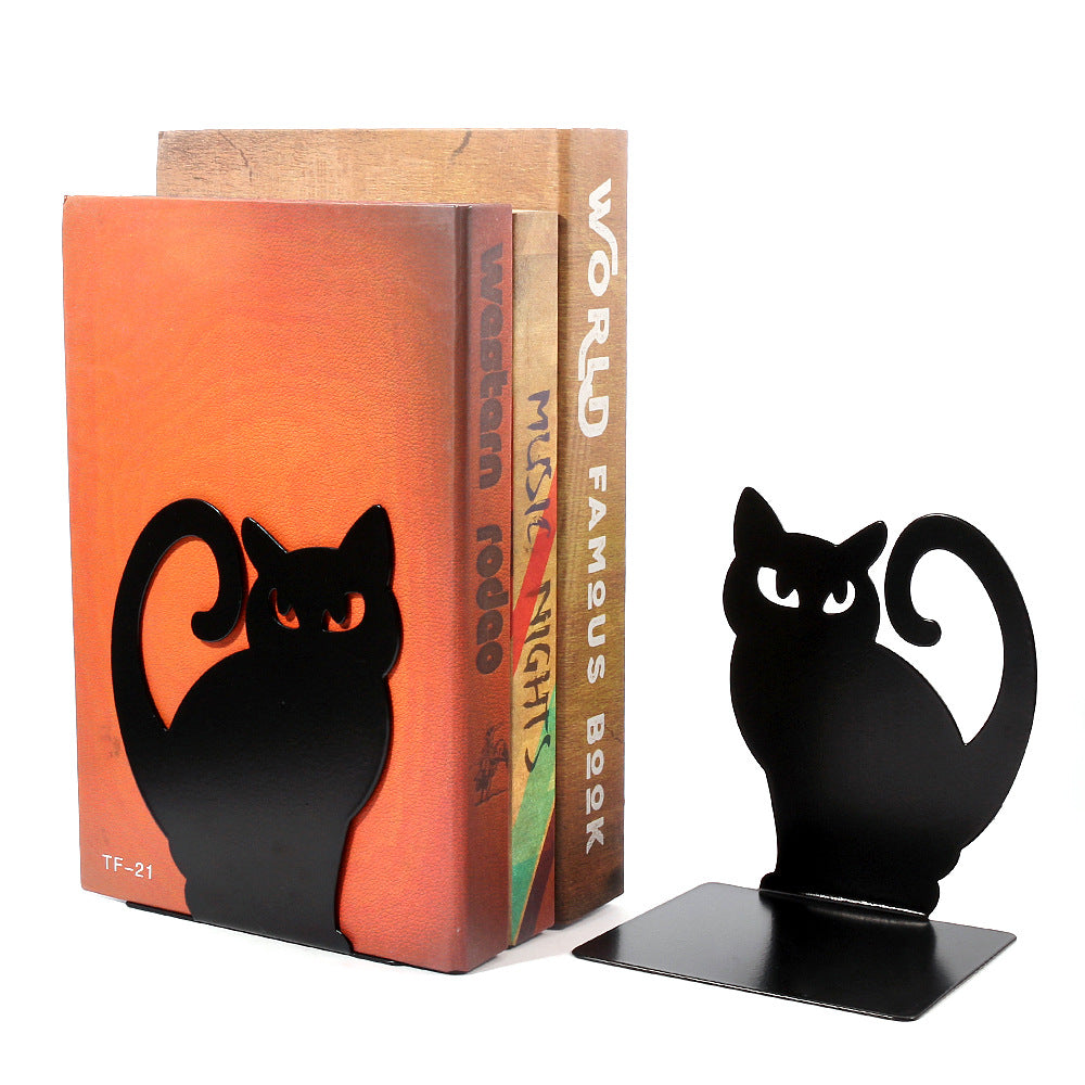 Dekorative Katzenbuchstützen