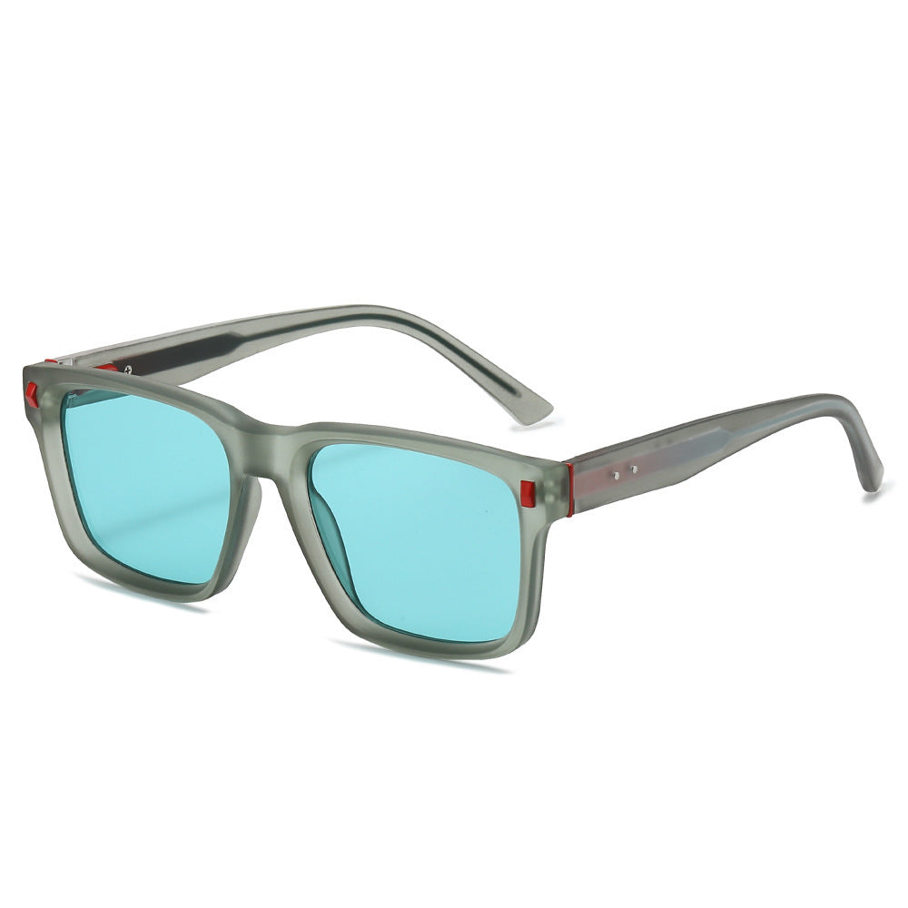 Retro Quadratrahmen Sonnenbrille Karnz