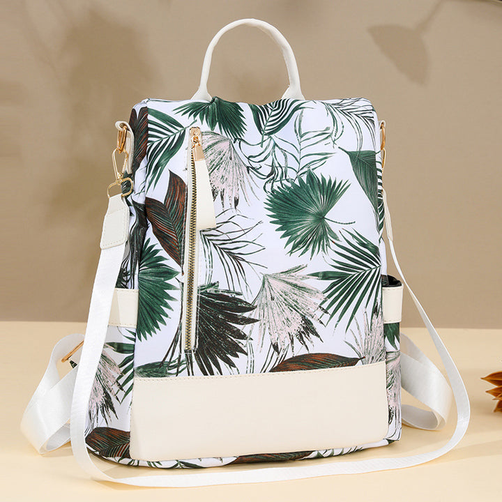 Blumenmuster Mehrfachfach Rucksack Karnz