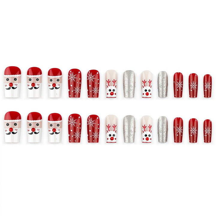Künstliche Weihnachtskunstnägel Karnz 1787298982