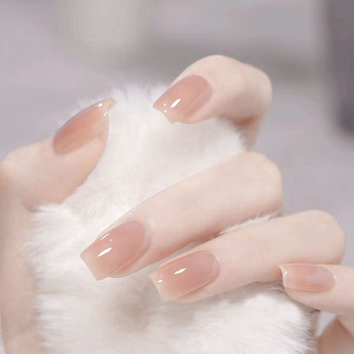 Natürlicher Gel Press-On Nagelset