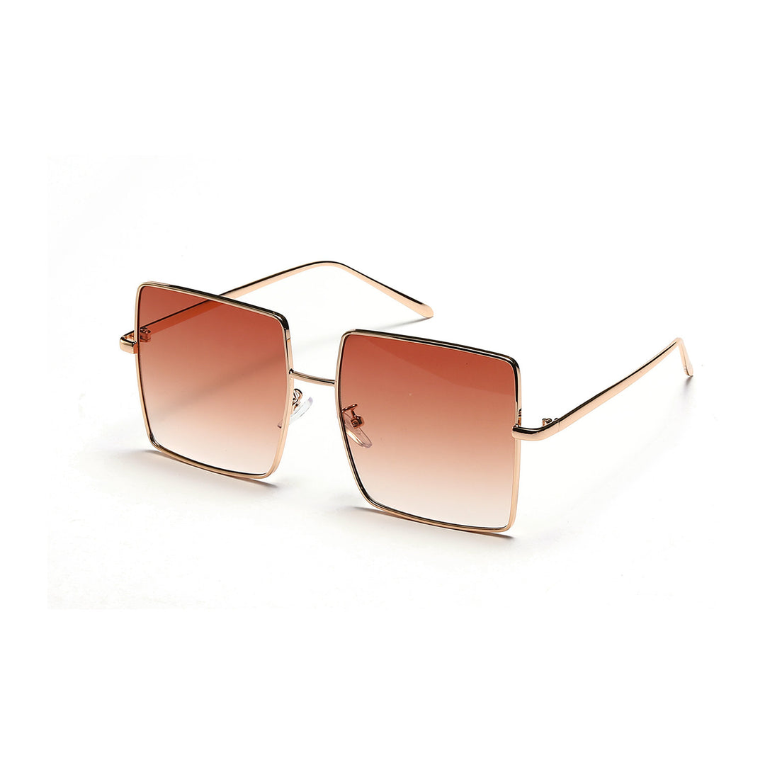 Damen Square Sonnenbrille mit einer eleganten Rahmenkonstruktion Karnz