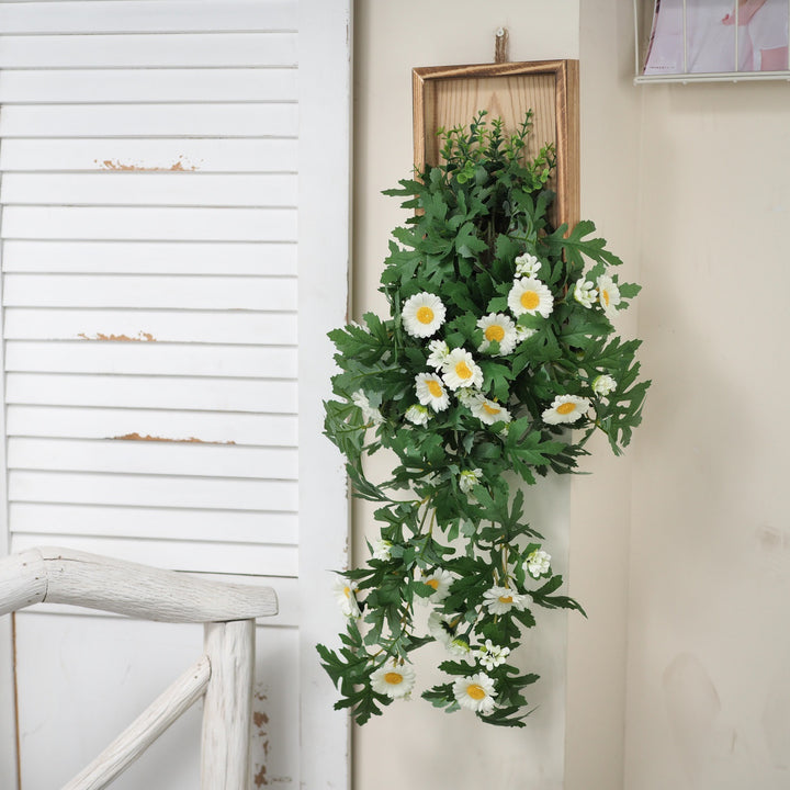 Hängende künstliche Blumen Wanddekoration