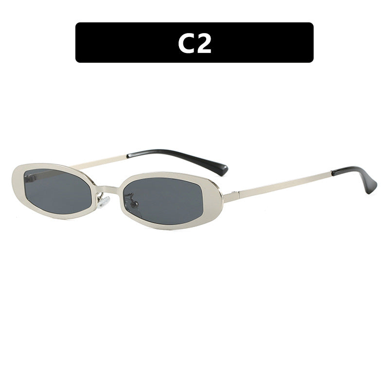 Damen modische optische Brille mit elegantem Metallrahmen und feinen Akzenten Karnz