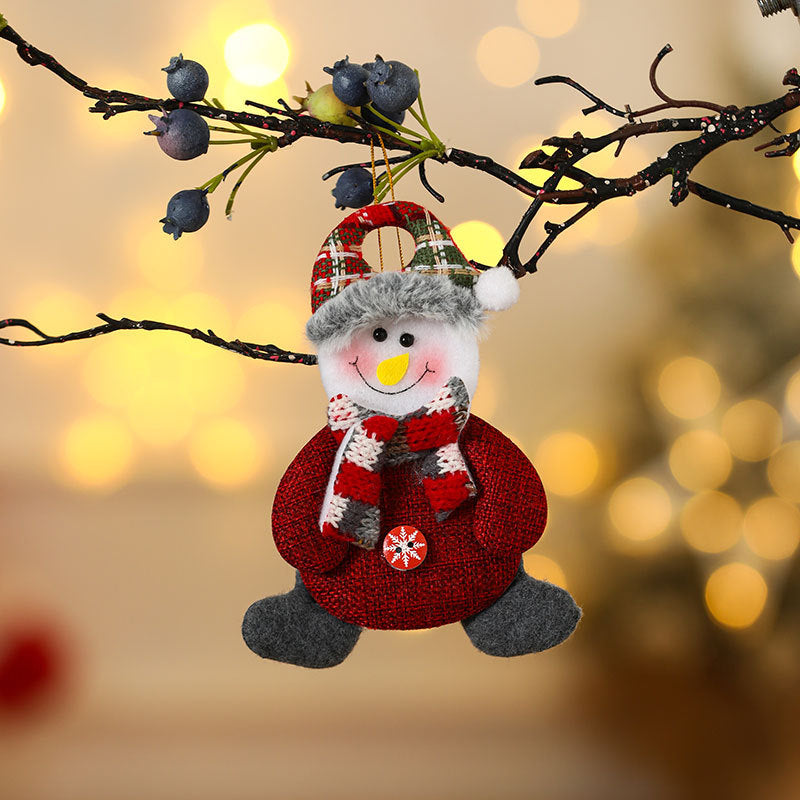 Festlicher Schneemann Ornament Schüssel