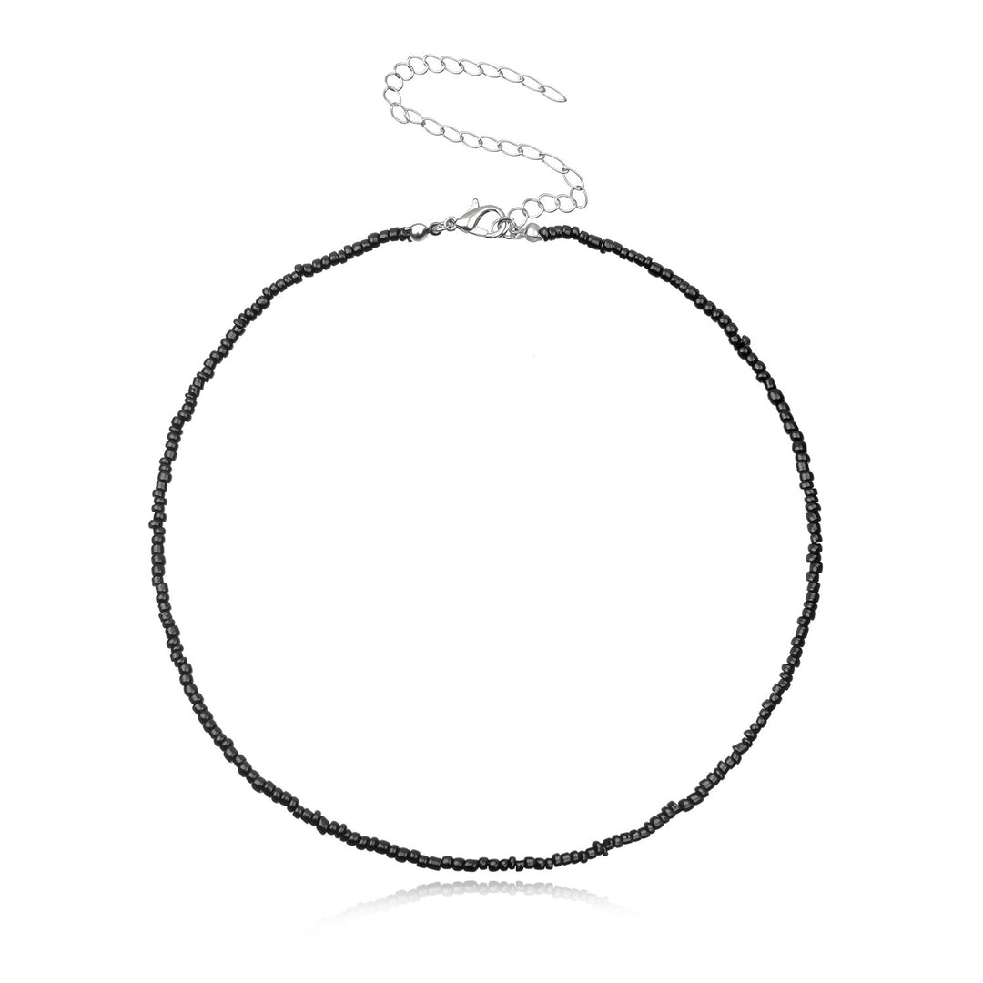 Buntes Perlen-Choker-Halsband Karnz