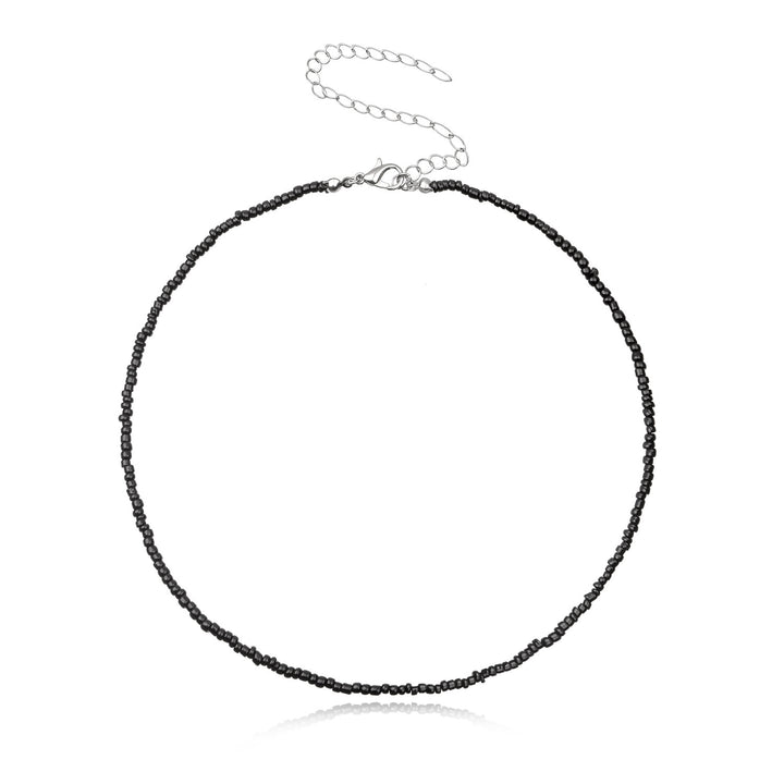 Buntes Perlen-Choker-Halsband Karnz
