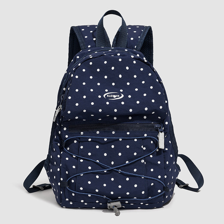 Trendy gepunkteter lässiger Rucksack Karnz