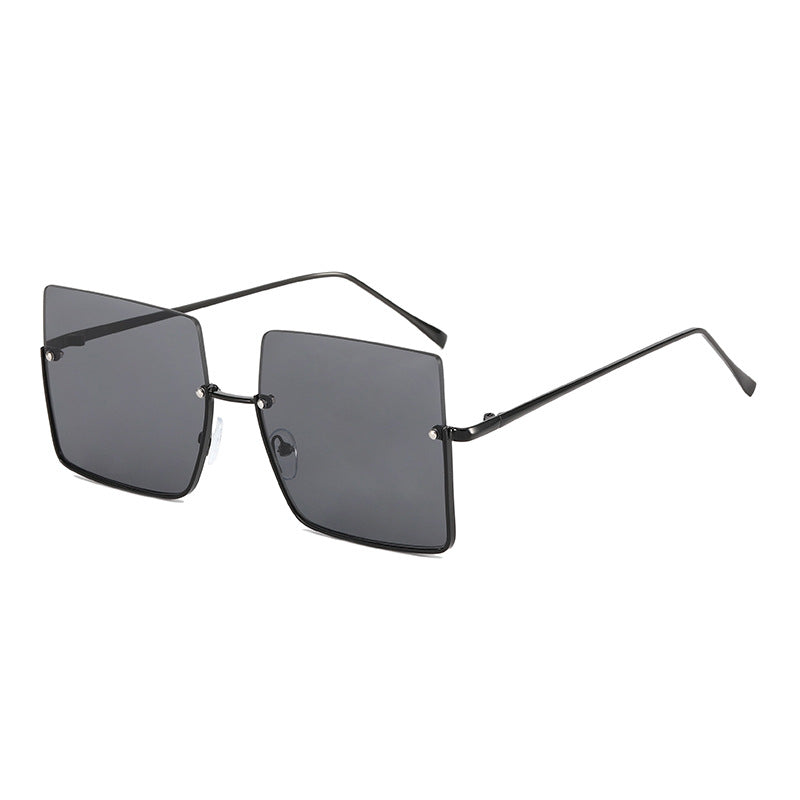 Damen Modische Sonnenbrille im markanten Quadratdesign Karnz