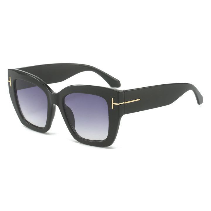 Moderne Übergroße Quadratische Sonnenbrille Karnz
