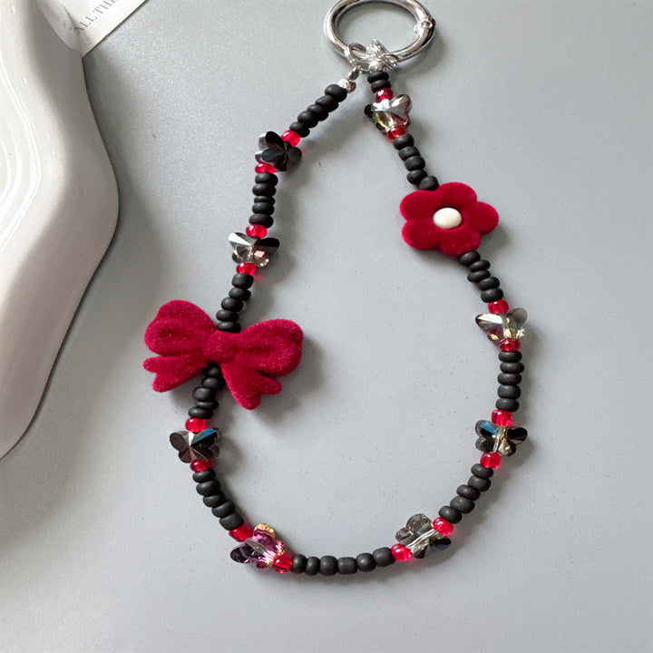 Niedliche Perlen Charme Handy Strap Karnz