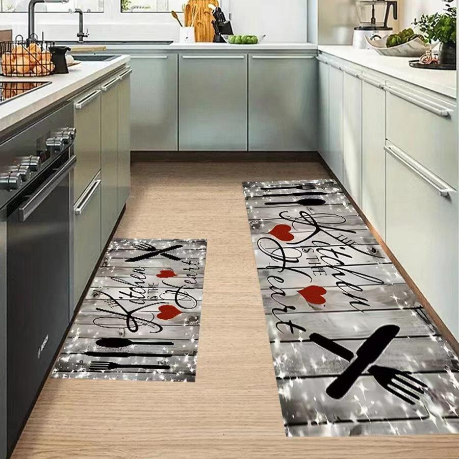 Stylische Küchenkomfortmatten-Set