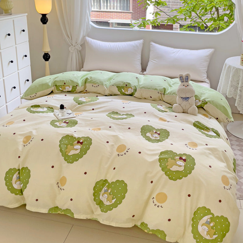 Blumenmuster Tagesdecke