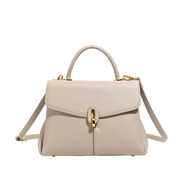 Elegante Handgefertigte Strukturierte Handtasche Karnz