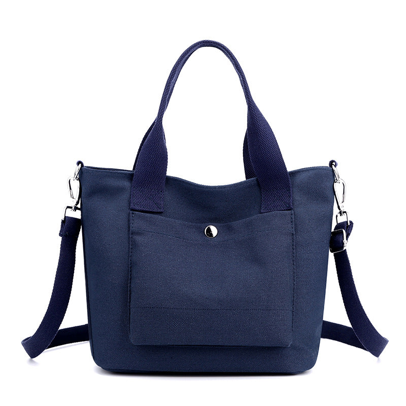 Kompakte Multi-Funktions-Canvas-Handtasche Karnz
