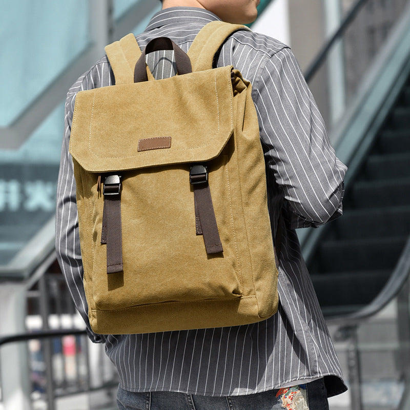 Vintage-Canvas-Reisrucksack Karnz